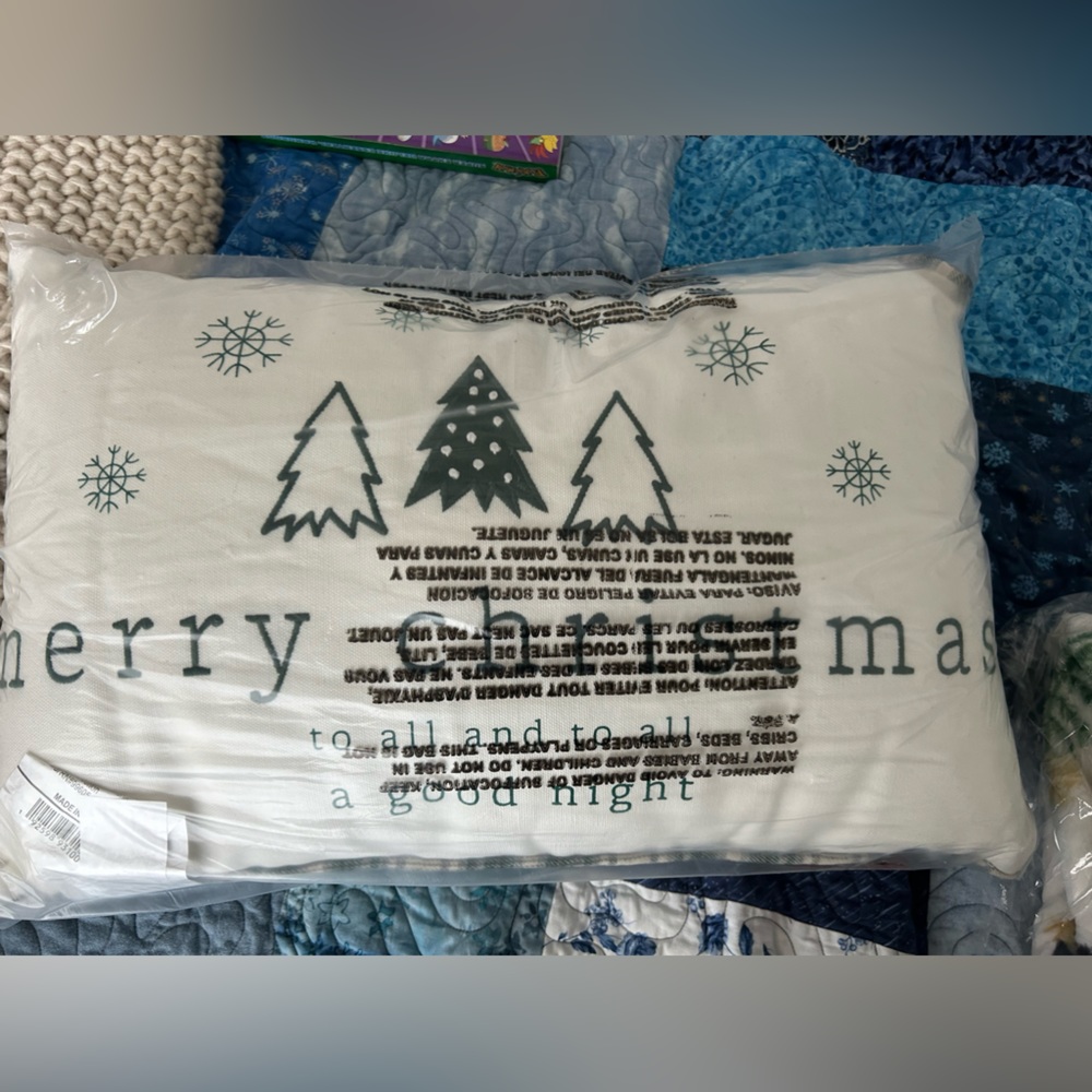 Christmas Tree Throw Pillow